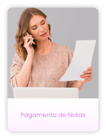 Pagamento de notas